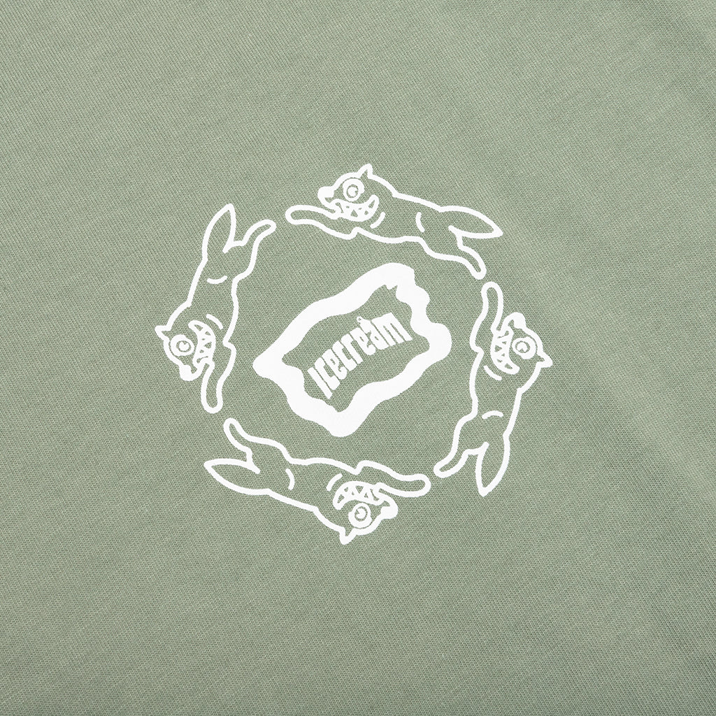 Dogs S/S Tee - Sea Spray