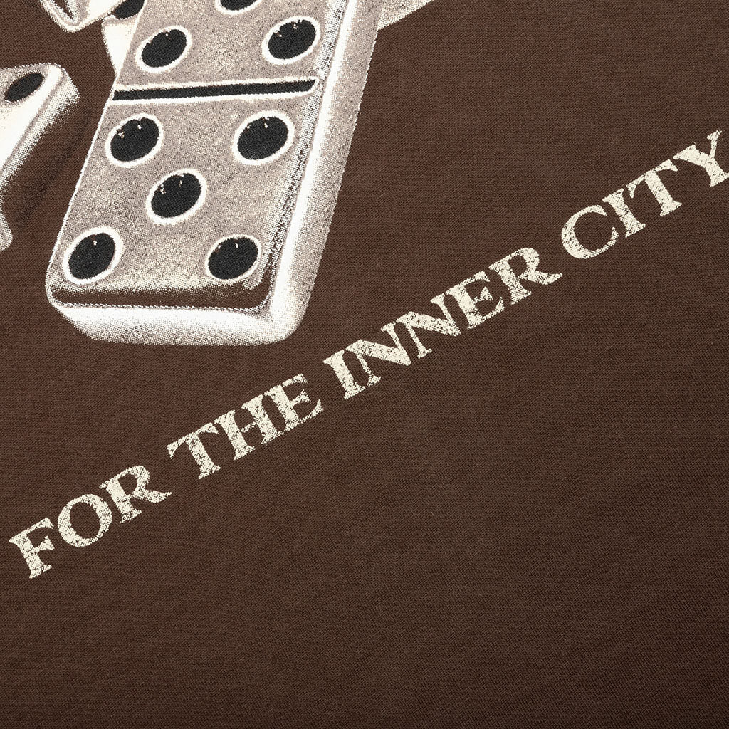 Dominos Tee - Brown