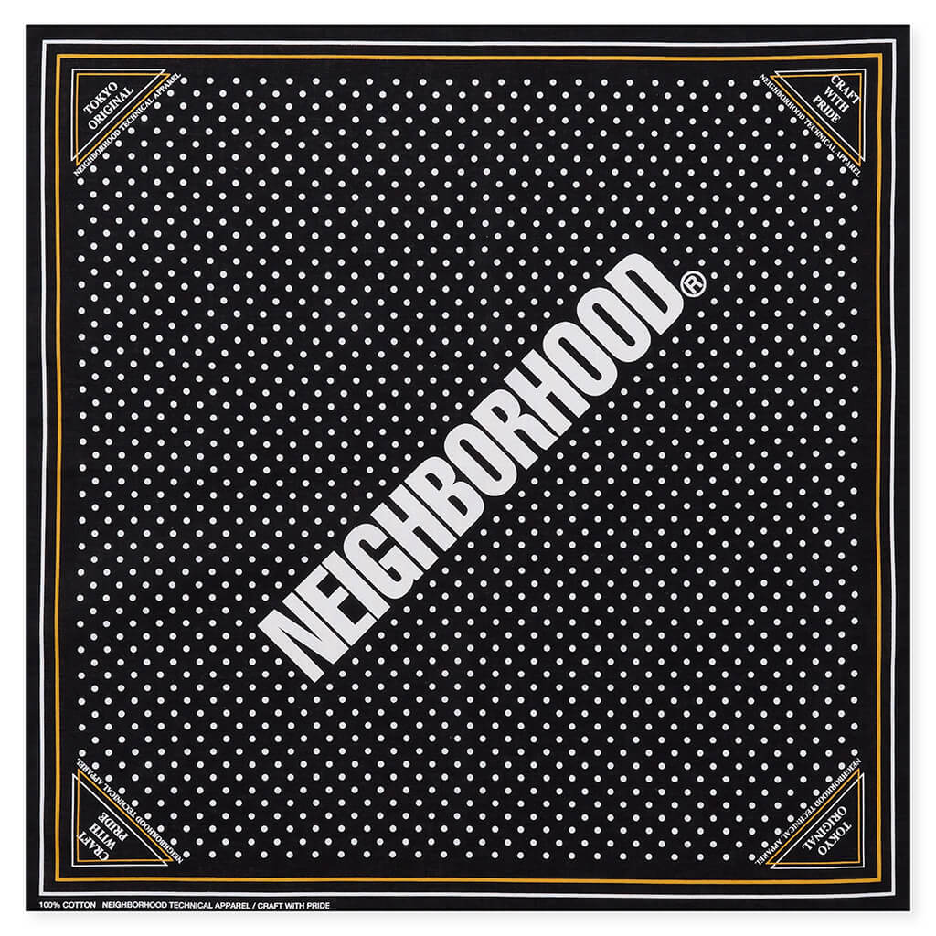 Dot Bandana - Black