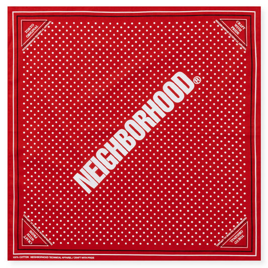 Dot Bandana - Red