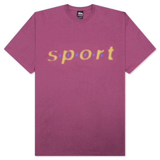 Dot Sport Tee - Berry