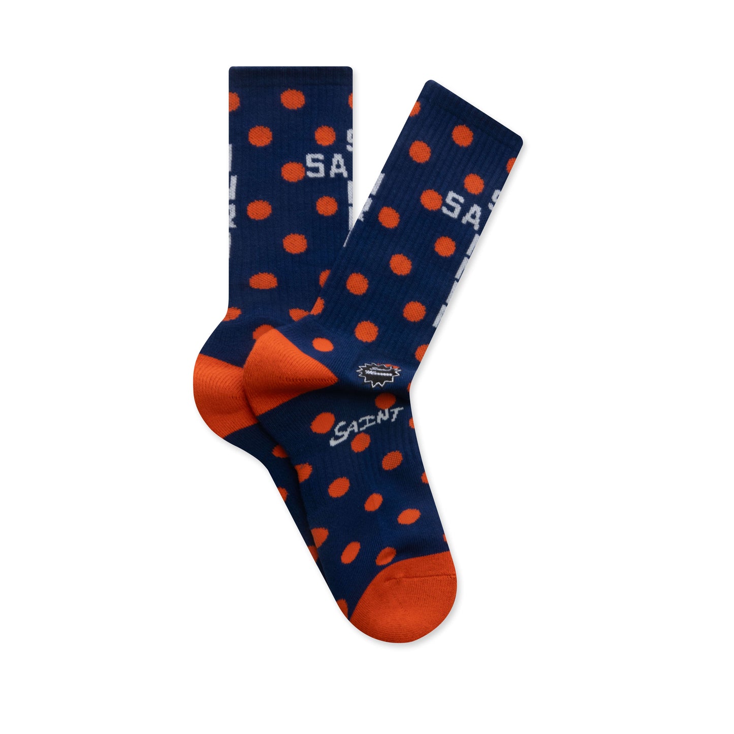 Dot Socks - Navy
