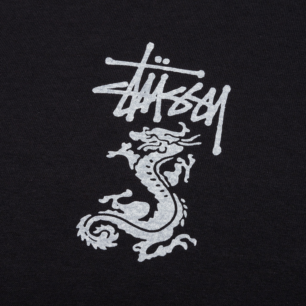 Double Dragon Pigment Dyed Tee - Black