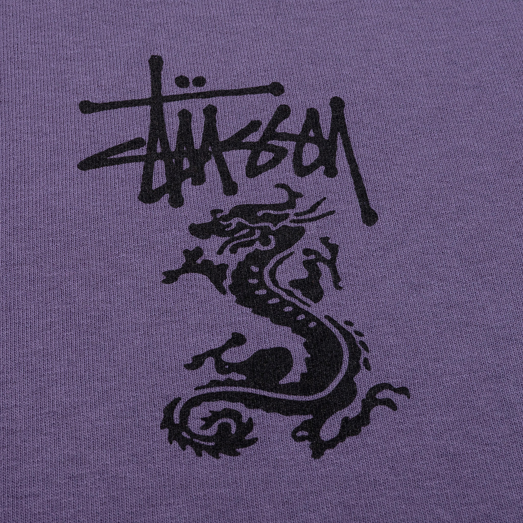 Double Dragon Pigment Dyed Tee - Grape