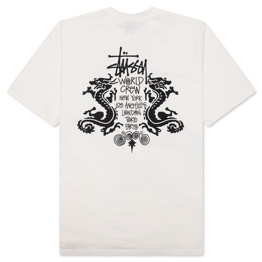 Double Dragon Pigment Dyed Tee - Natural