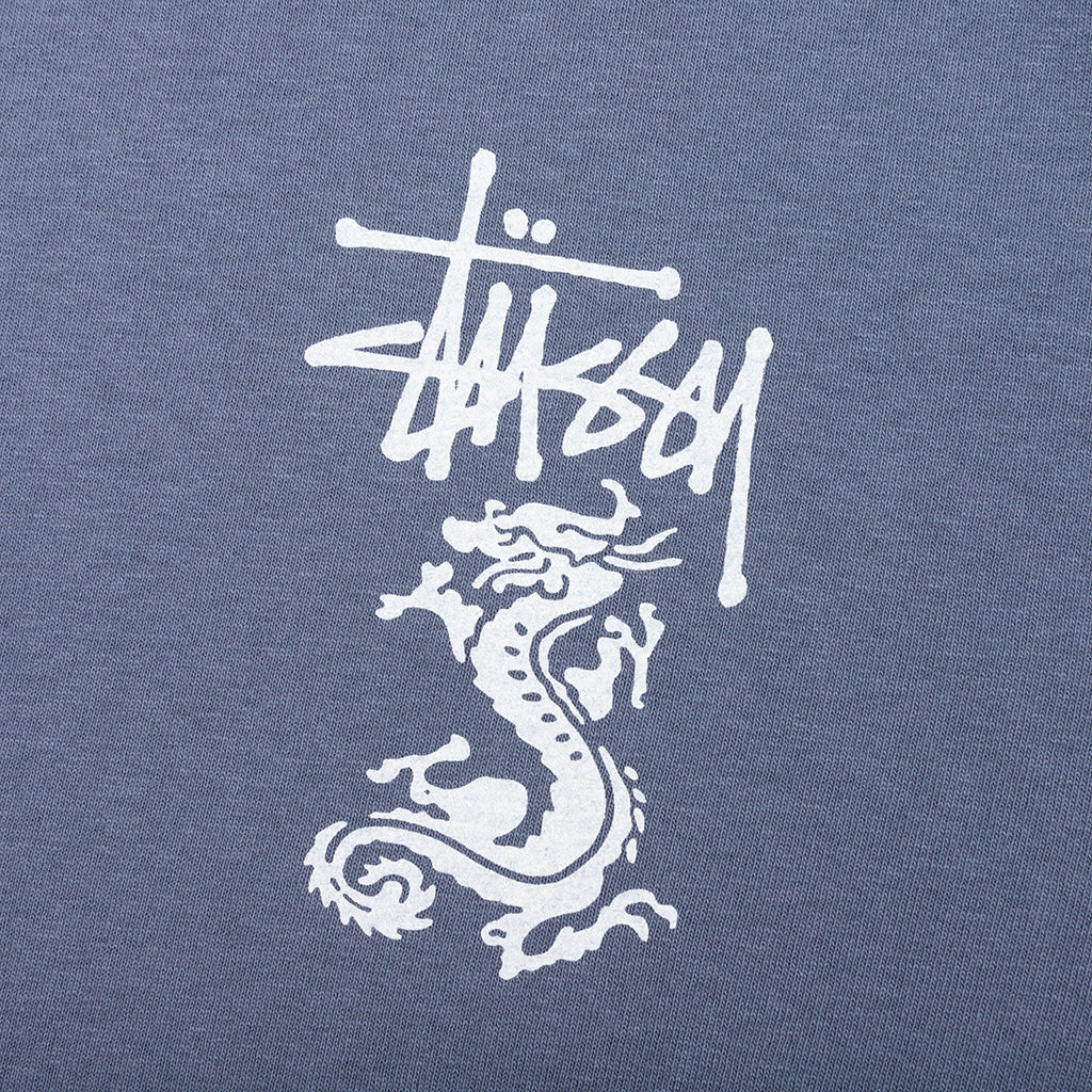 Double Dragon Pigment Dyed Tee - Navy