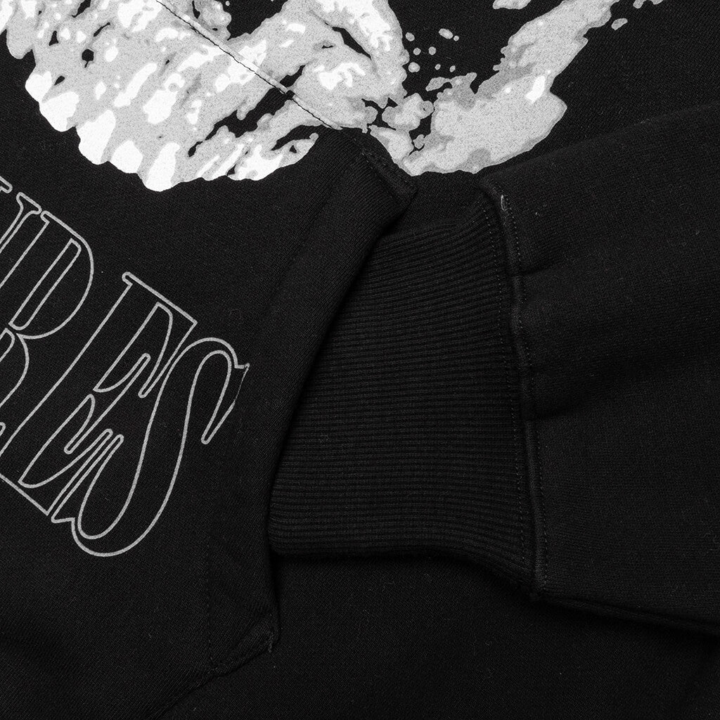 Double Skull Hoodie - Black