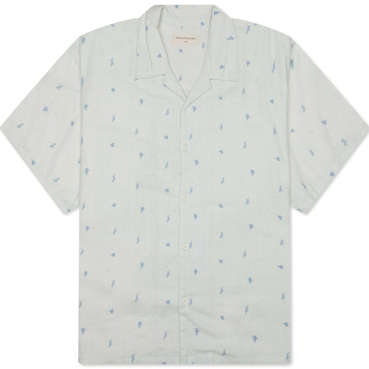 Doves Linen Button-Up - White
