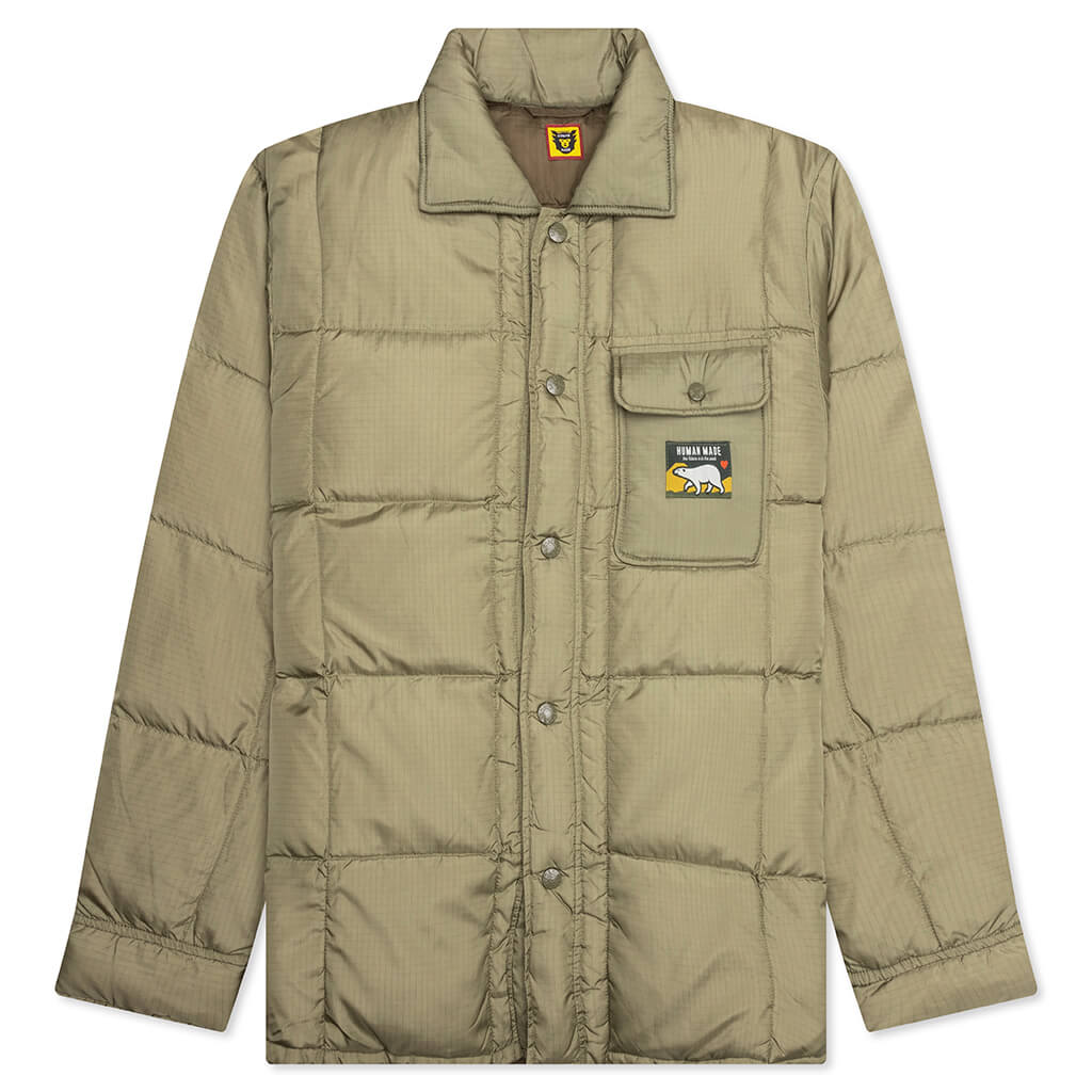 Down Shirt Jacket - Olive Drab