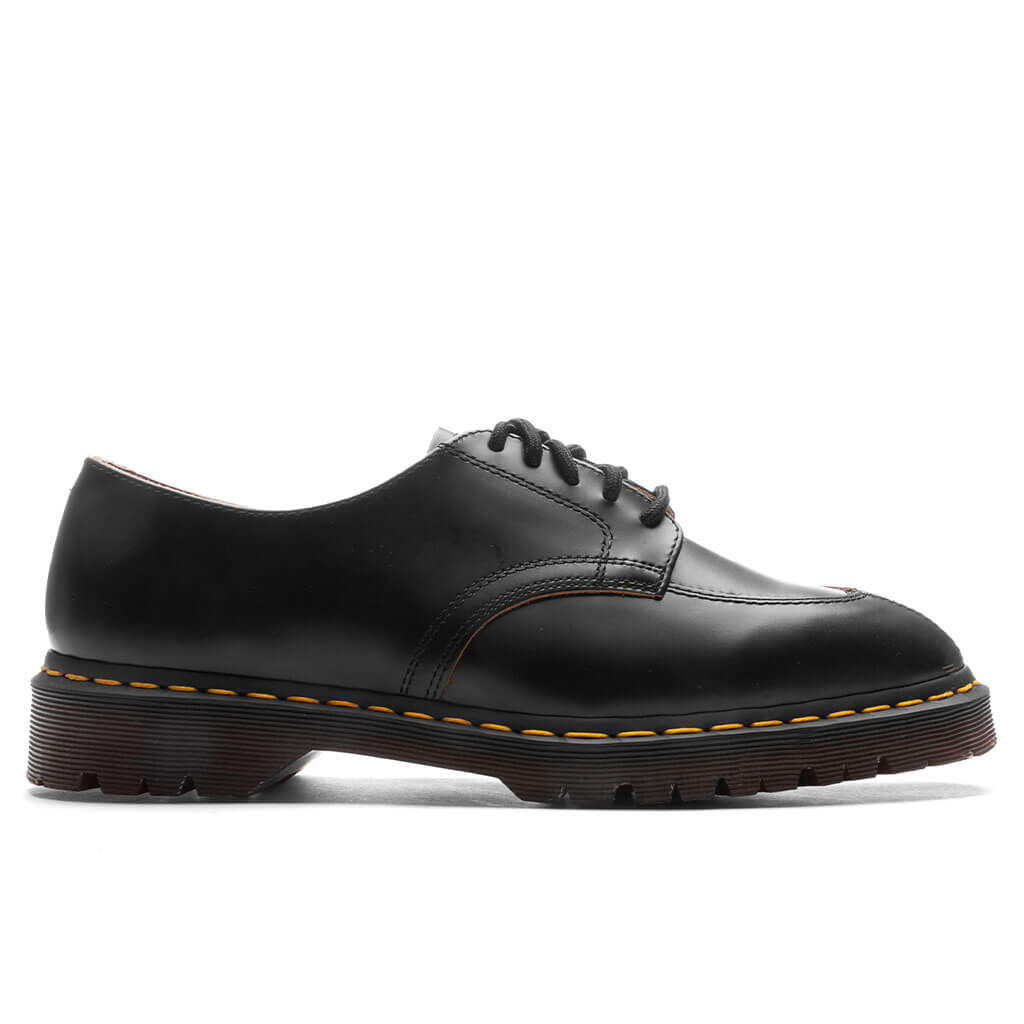 2046 Vintage Smooth Leather Oxford Shoes - Black