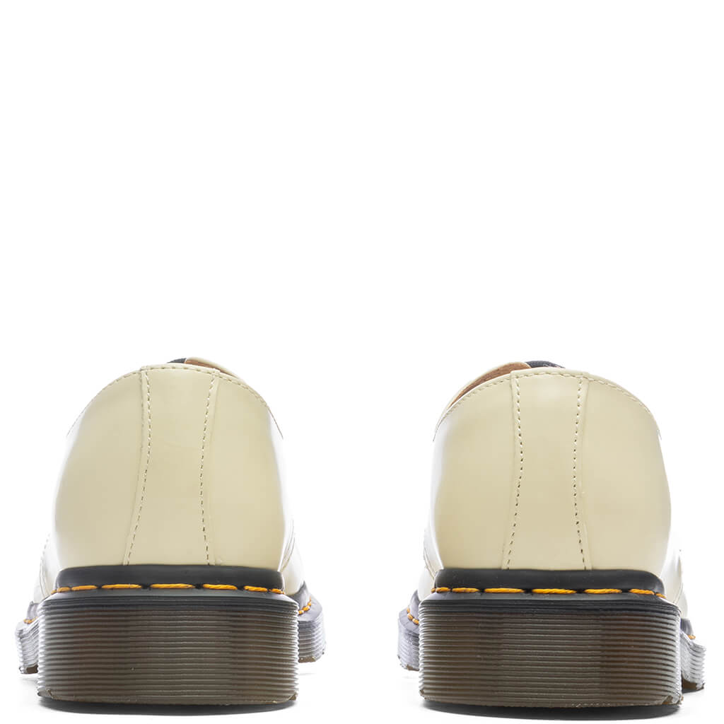 1461 Toile Smooth Leather Oxford Shoes - Cream