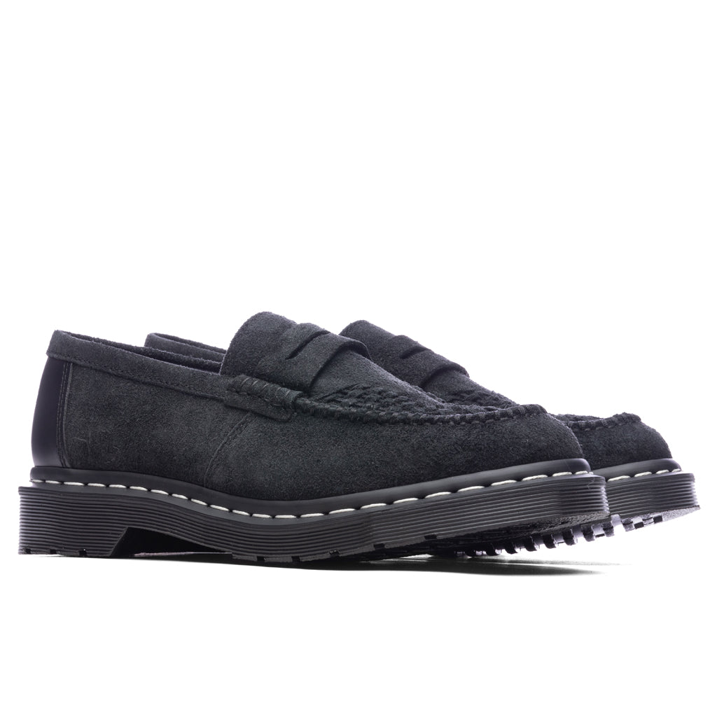 Dr. Martens x Neighborhood Penton Creeper - Black Hairy Suede Smooth