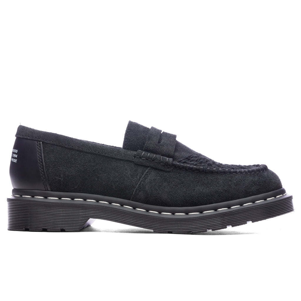Dr. Martens x Neighborhood Penton Creeper - Black Hairy Suede Smooth