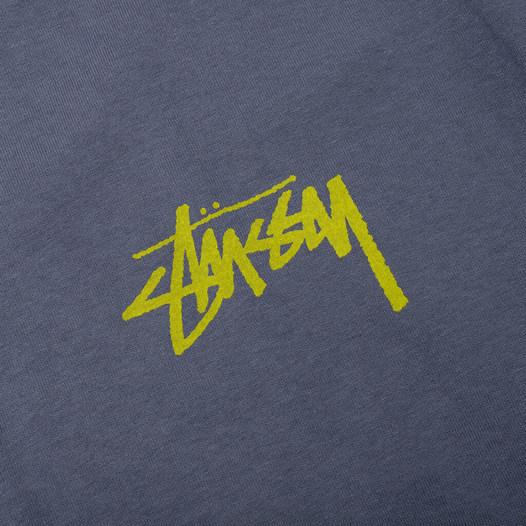 Dragons Pig. Dyed L/S Tee - Indigo