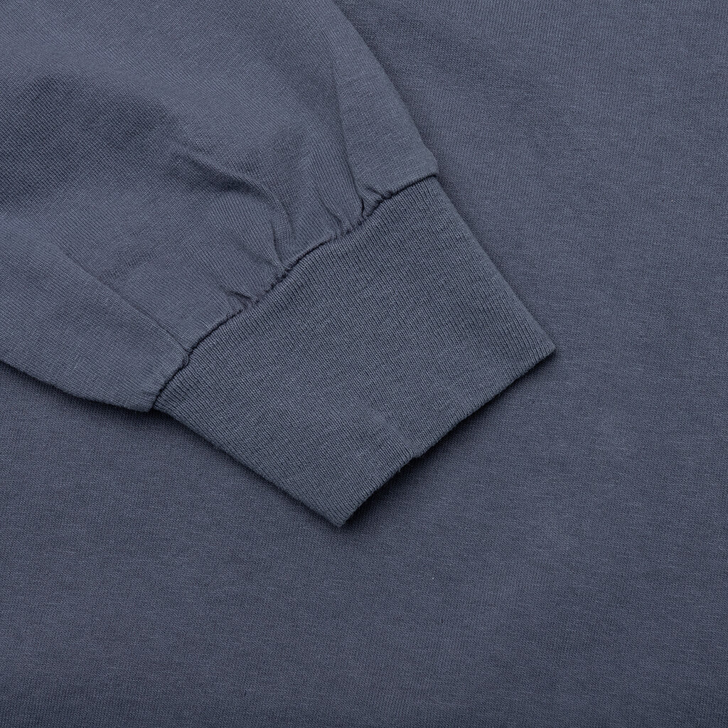 Dragons Pig. Dyed L/S Tee - Indigo