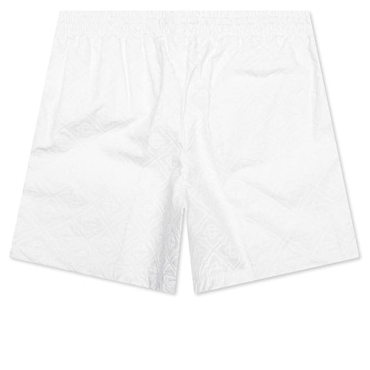Drawstring Shorts - White