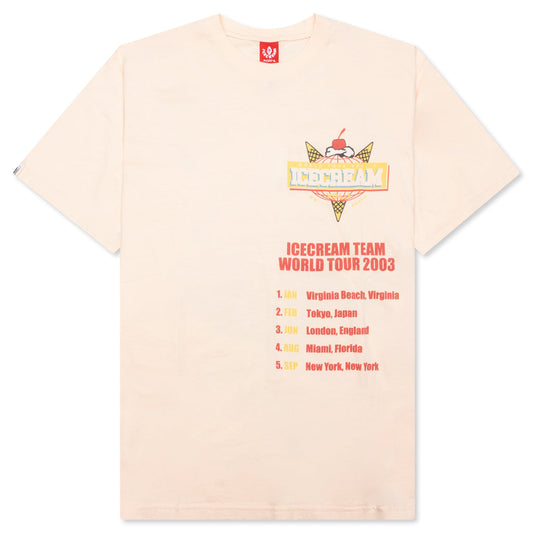 Dream Team S/S Knit - Vanilla Cream