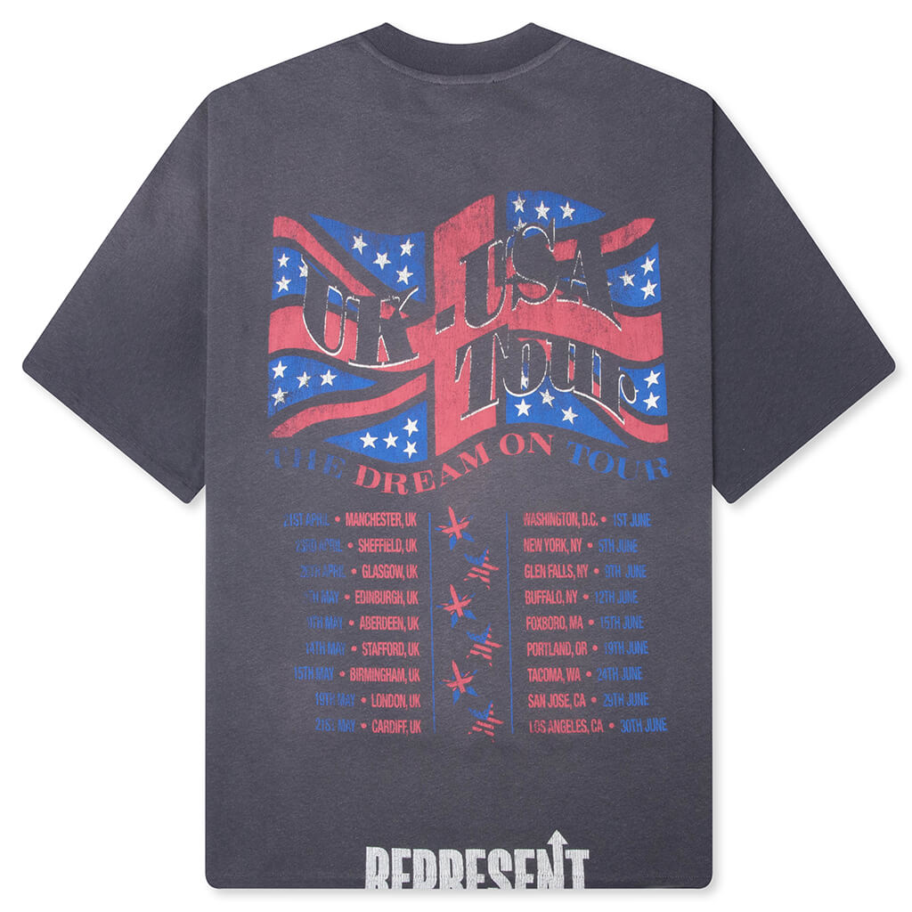 Dream On Tour T-Shirt - Sun Fade Grey
