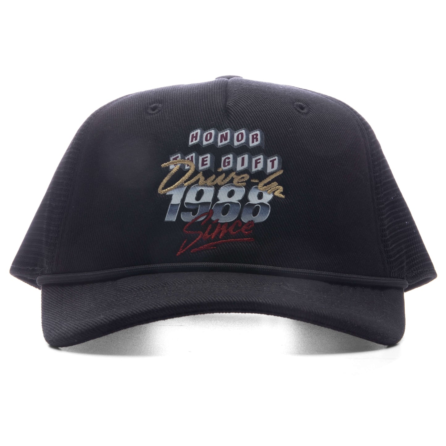 Drive In Trucker Cap - Black