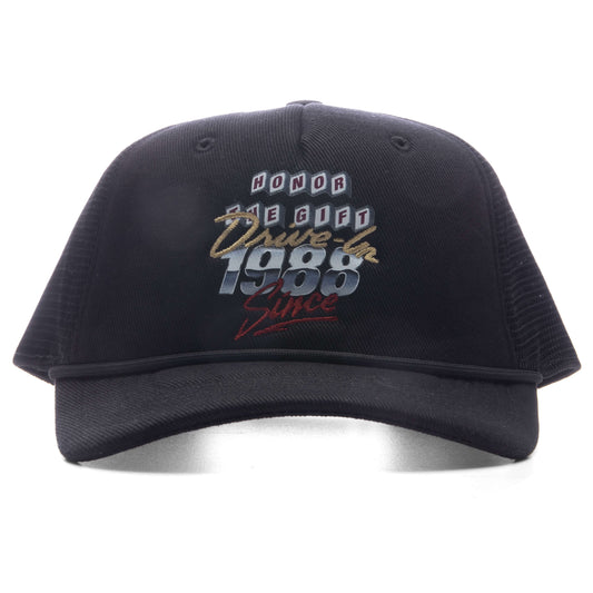 Drive In Trucker Cap - Black