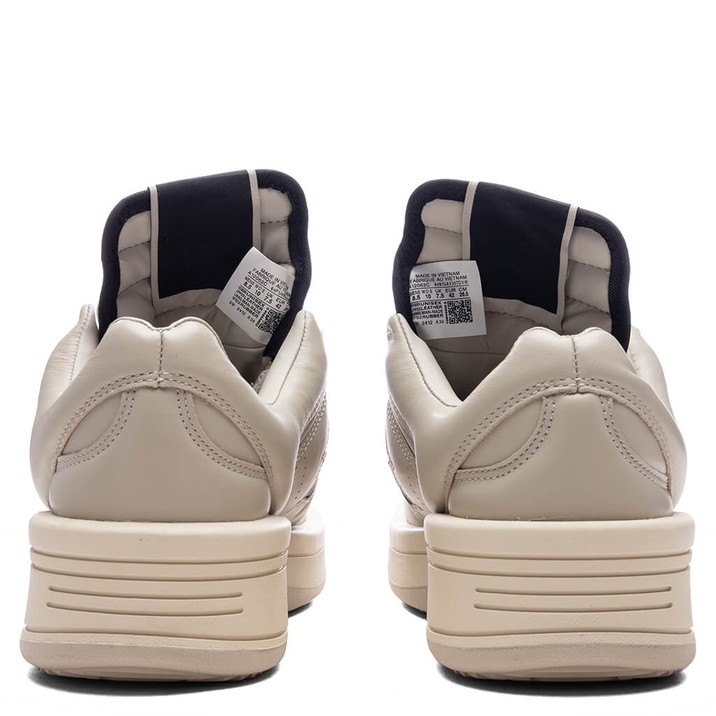 Rick Owens DRKSHDW x Converse Turbowpn Ox Leather Shoes - Oyster/Black