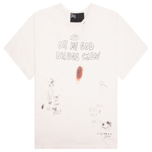 Drugs Crew Tee - Ivory
