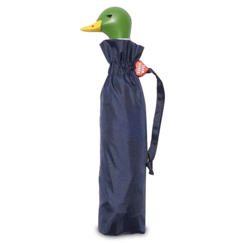 Duck Compact Umbrella - Navy