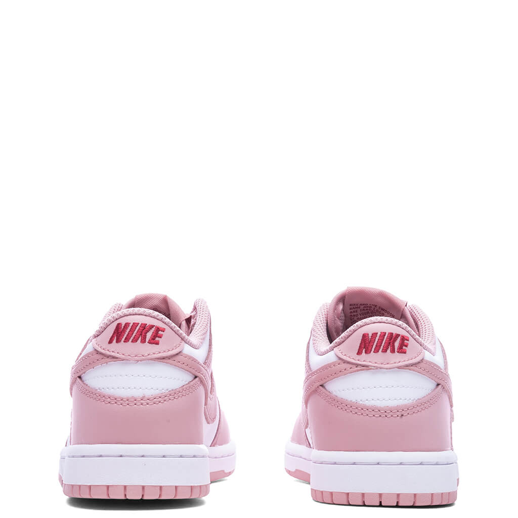 Dunk Low BP (PS) - White/Pink Glaze/Pomegranate