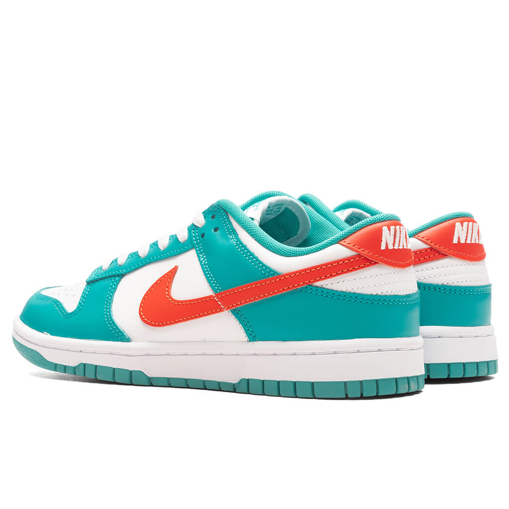 Dunk Low Retro 'Miami Dolphins' - White/Cosmic Clay/Dusty Cactus