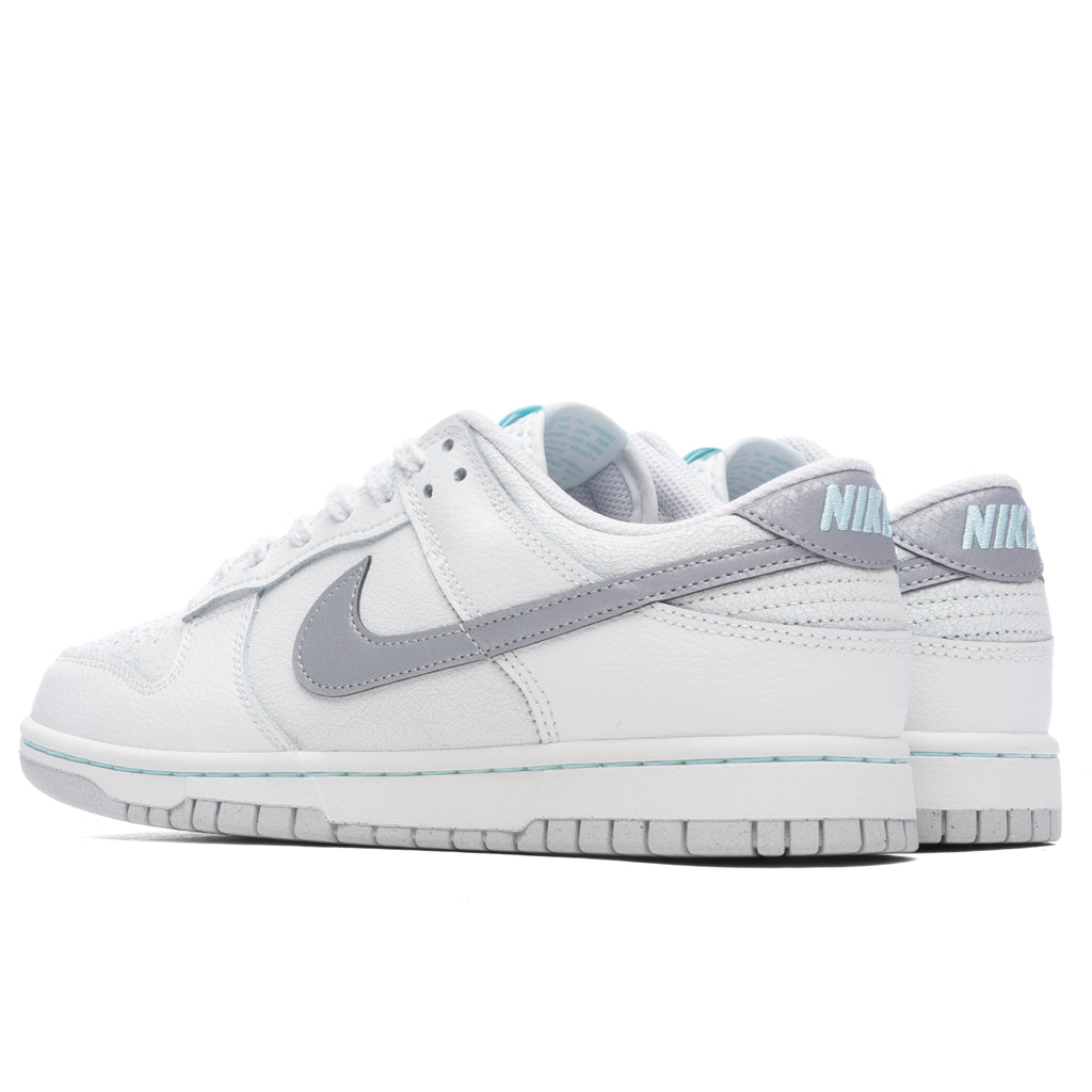 Dunk Low Retro SE - Glacier Ice/Metallic Silver-Summit White