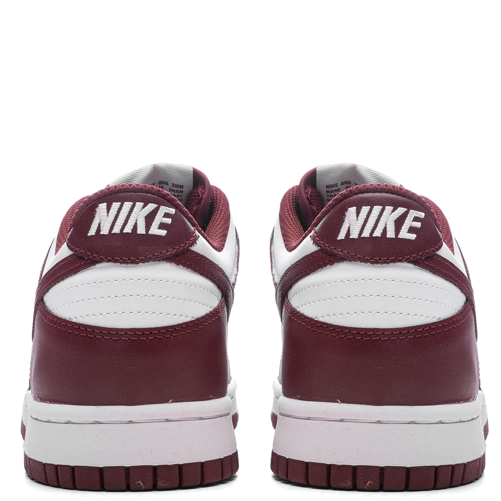 Dunk Low (GS) - White/Redwood/Gym Red