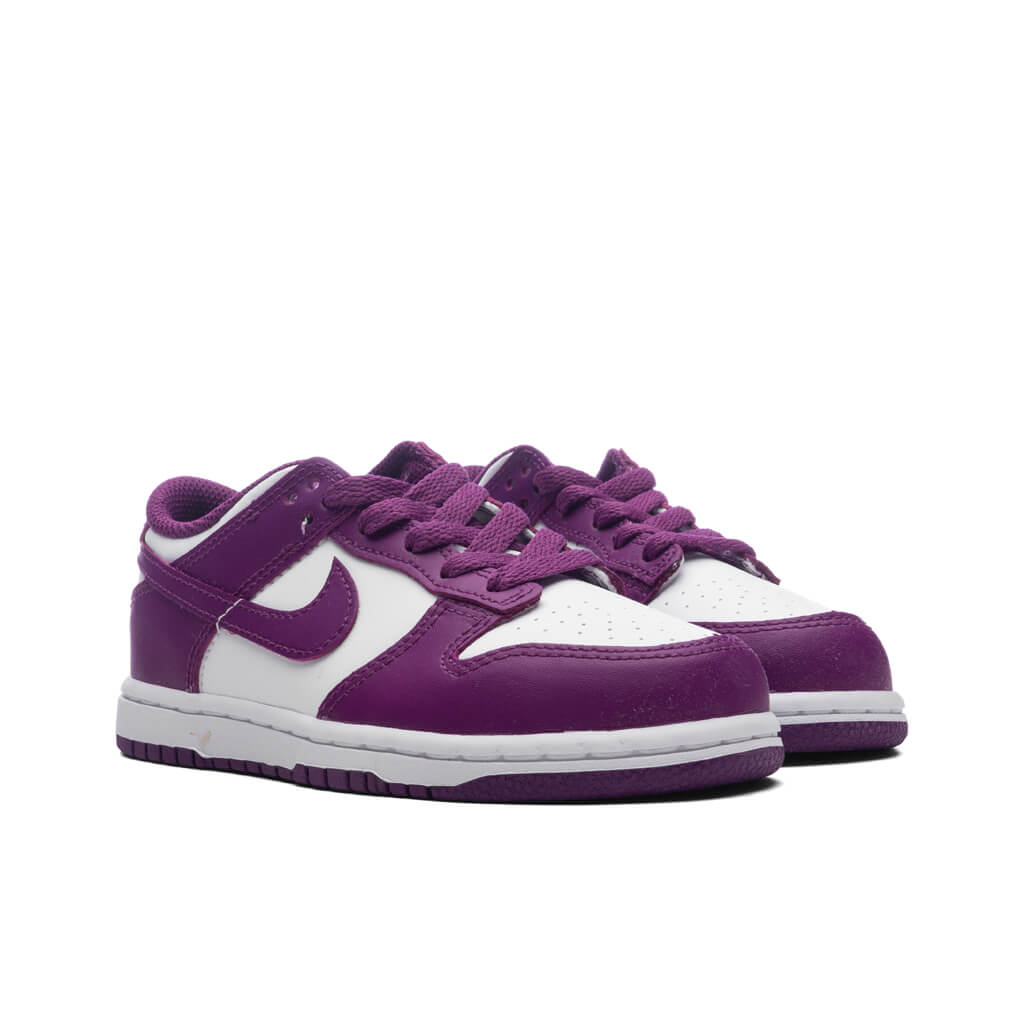 Dunk Low (PS) - White/Viotech/White