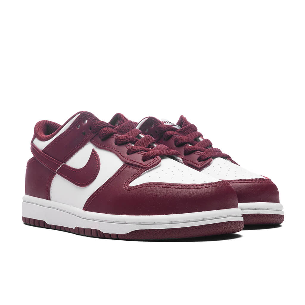 Dunk Low (PS) - White/Redwood/Gym Red