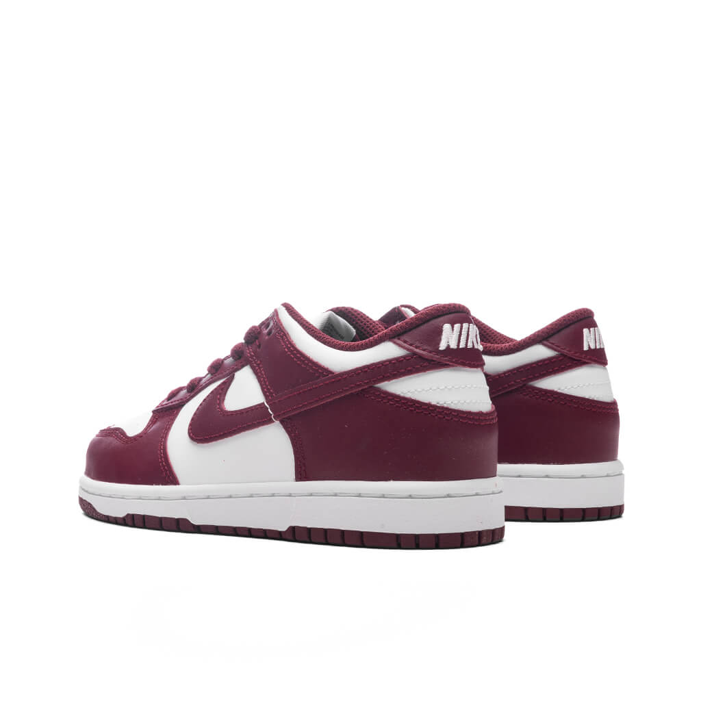 Dunk Low (PS) - White/Redwood/Gym Red