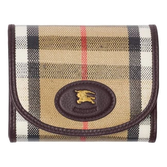 (WMNS) Burberry 25 Highlands Compact Wallet 'Sand' 81122811