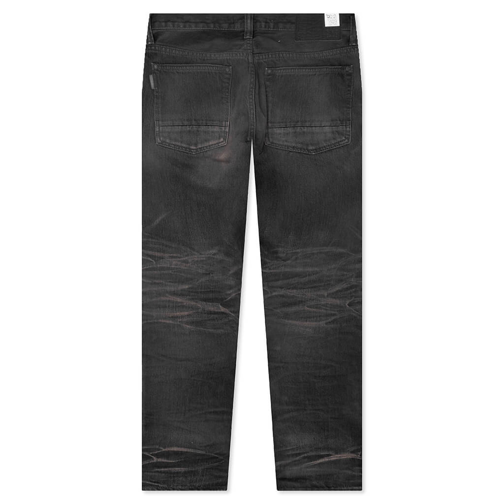 Edo Straight Jean - Worn Black
