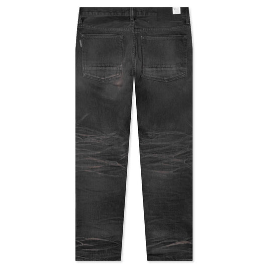 Edo Straight Jean - Worn Black