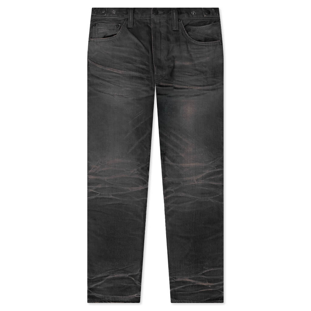 Edo Straight Jean - Worn Black