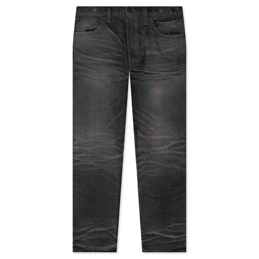 Edo Straight Jean - Worn Black