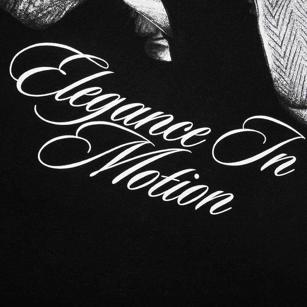 Elegance In Motion T-Shirt - Jet Black