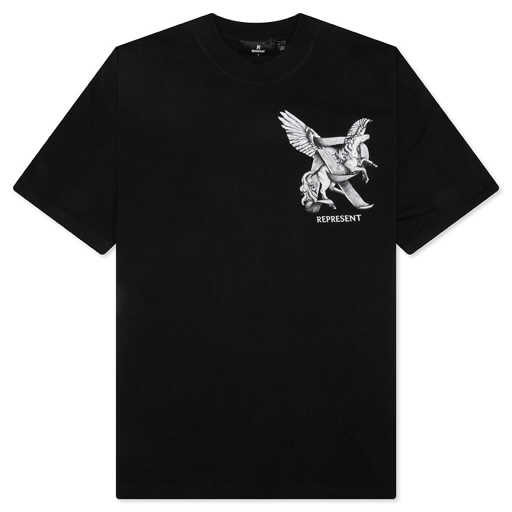 Elegance In Motion T-Shirt - Jet Black