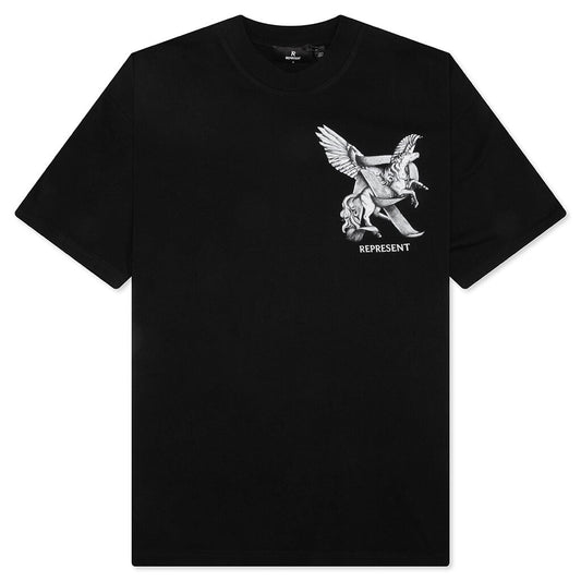 Elegance In Motion T-Shirt - Jet Black