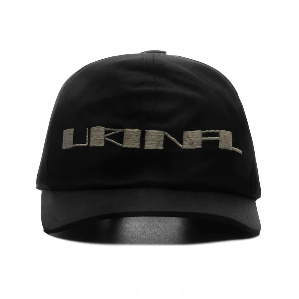 Embroidered Baseball Cap - Black/Pearl