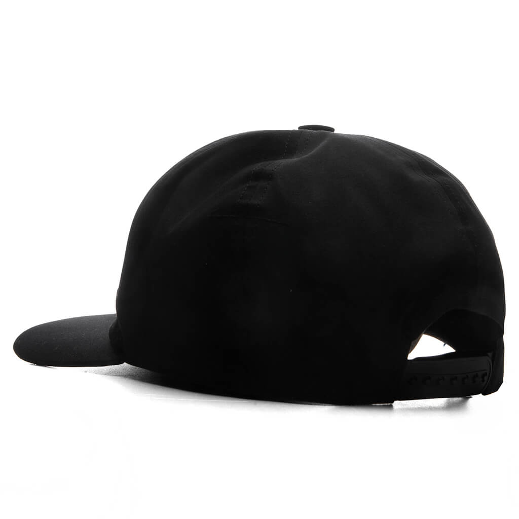 Embroidered Baseball Cap - Black/Pearl