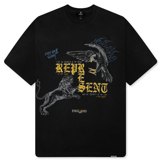 Enemy T-Shirt - Washed Black