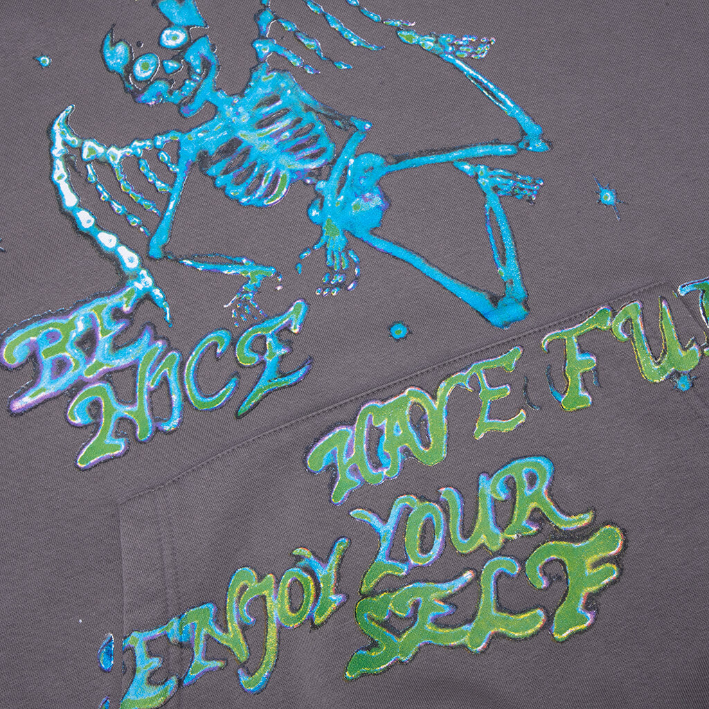 Enjoy Yourself Hoodie - Grey