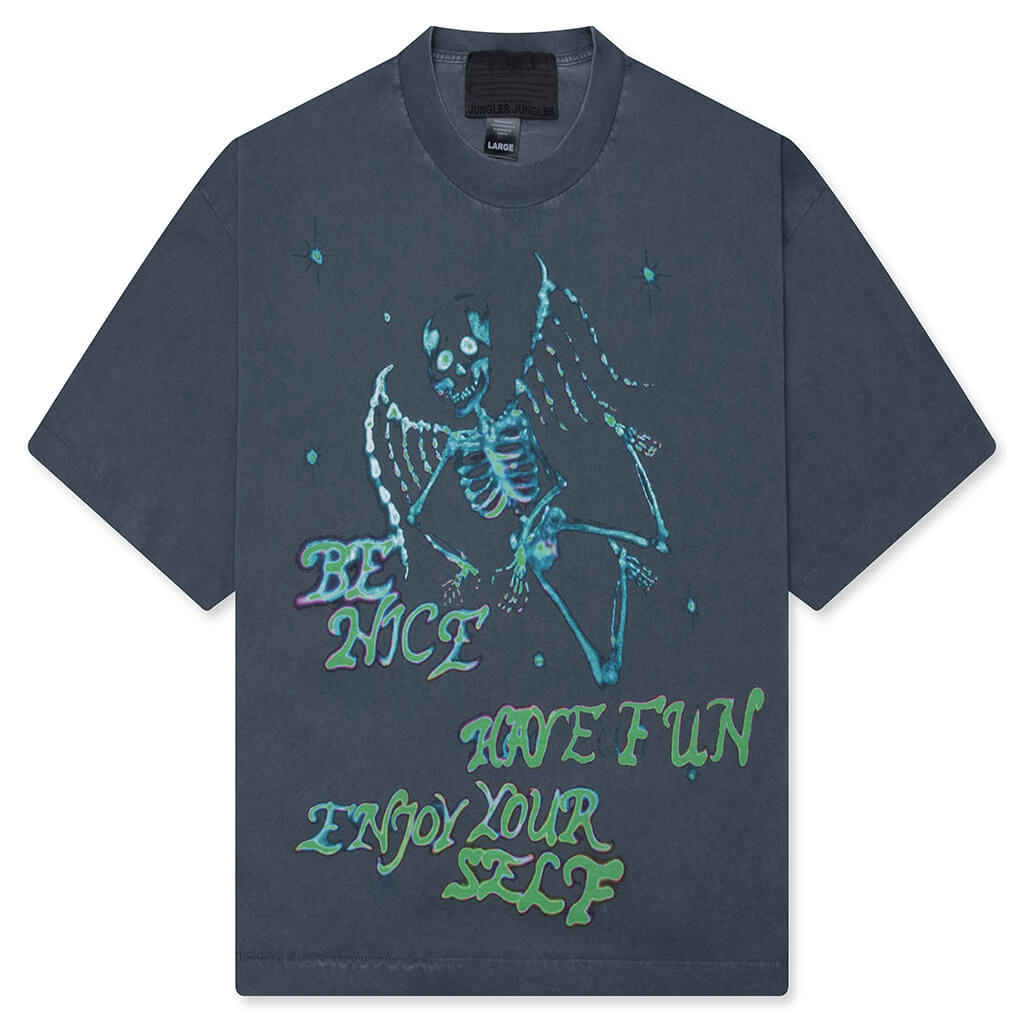 Enjoy Yourself Tee - Vintage Blue
