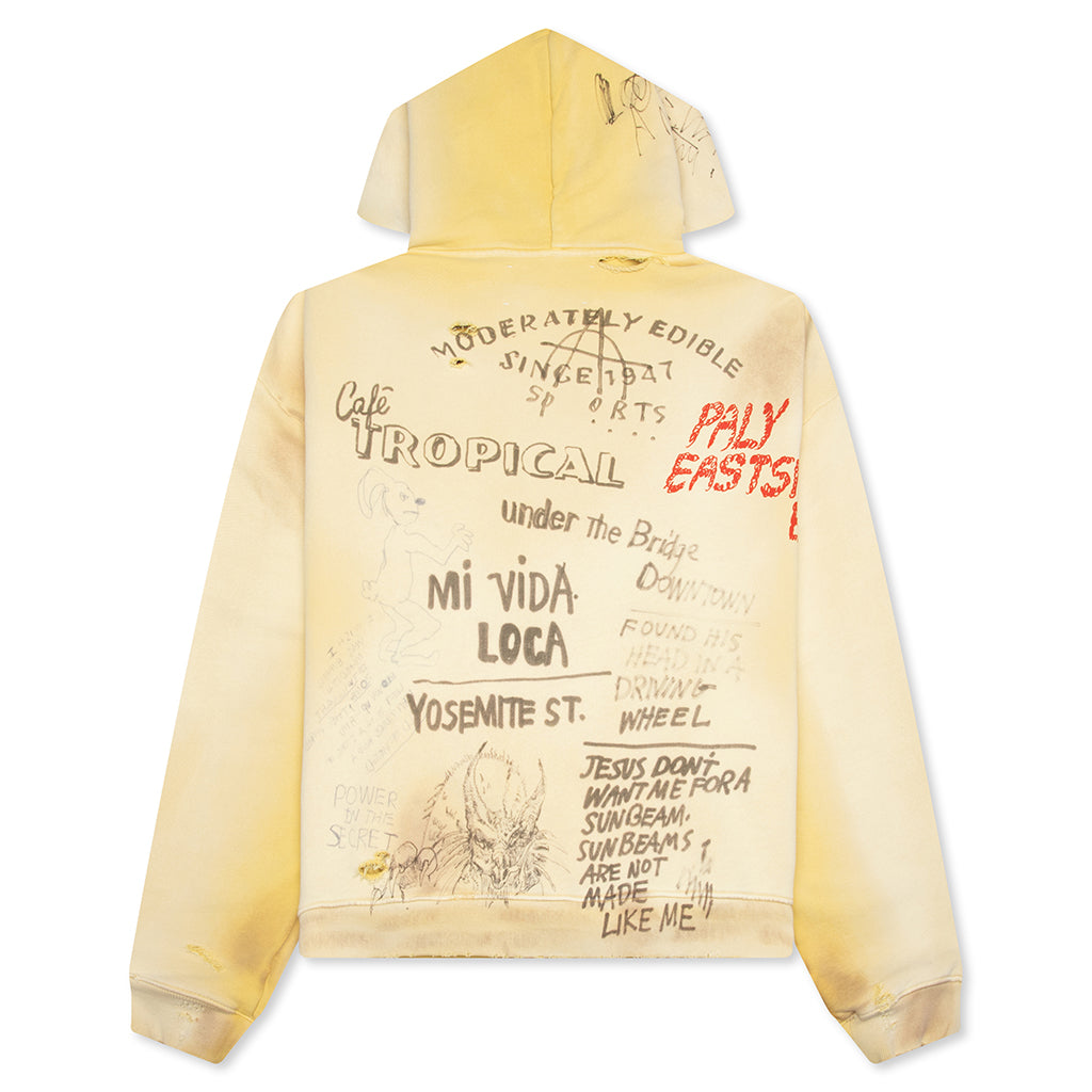 Epds Hooded Sweatshirt - Yellow