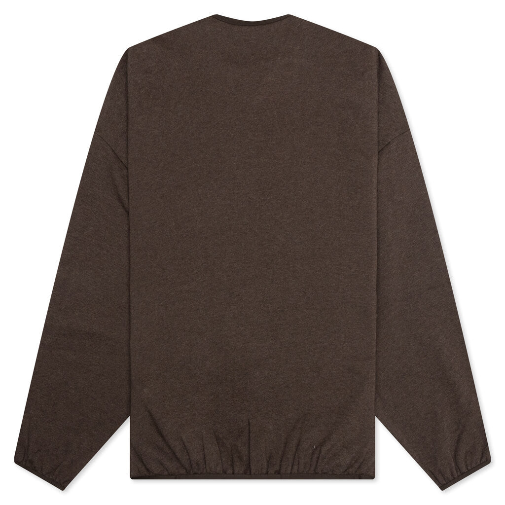 Essentials Crewneck - Heather Wood