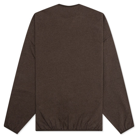 Essentials Crewneck - Heather Wood